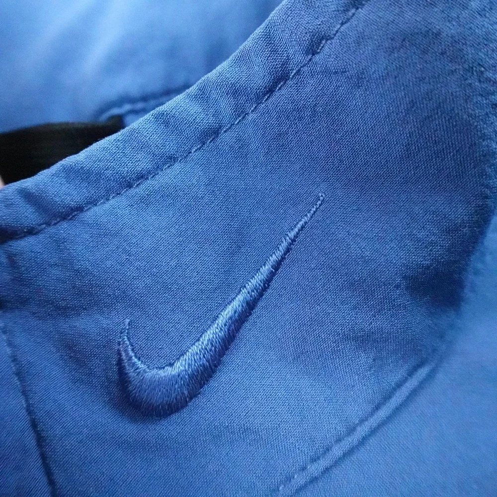 Nike Pullover Mens‎ XL Blue Dri FIT 1/2 Zip Windbreaker Jacket Golf Athletic Y2K